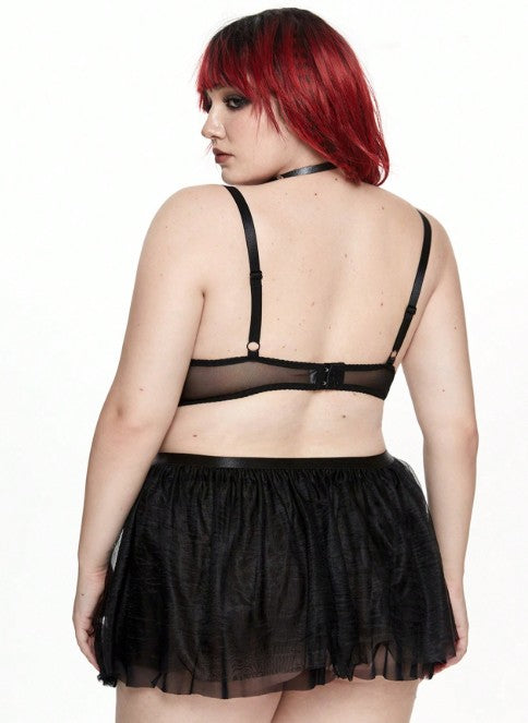 Tulle Skirt Lingerie Set