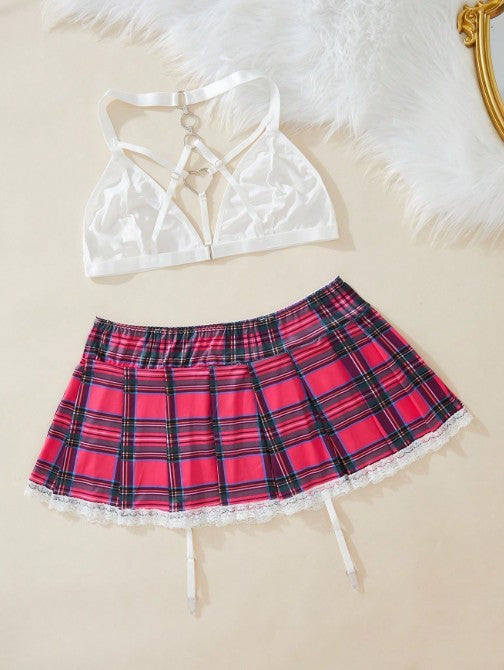 Plaid Schoolgirl Costume