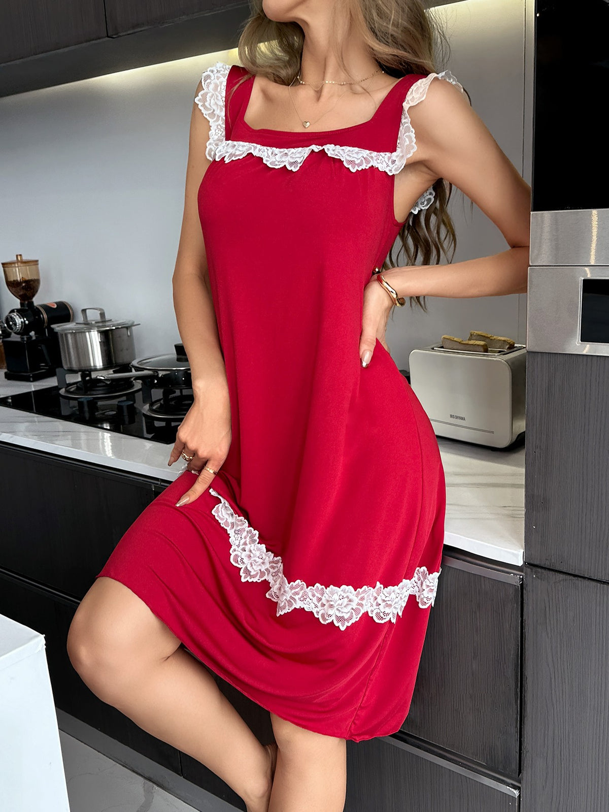 Square Neck Nightdress