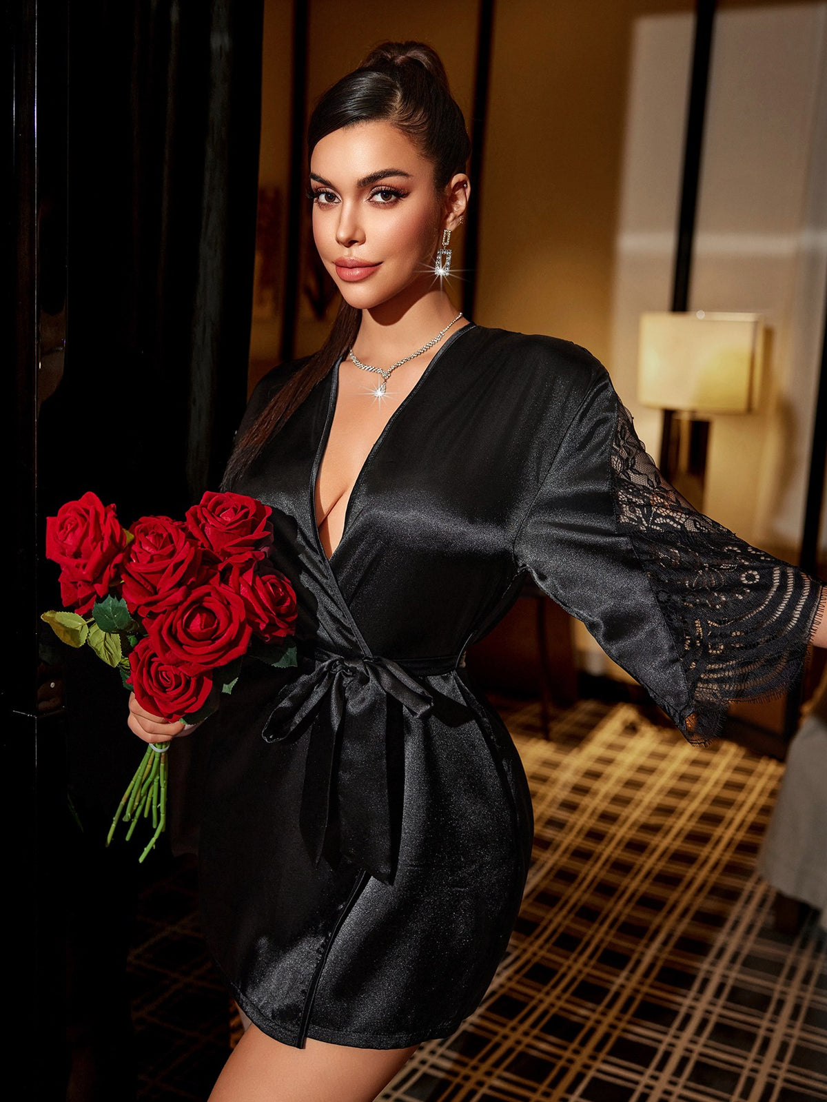 Satin Robe