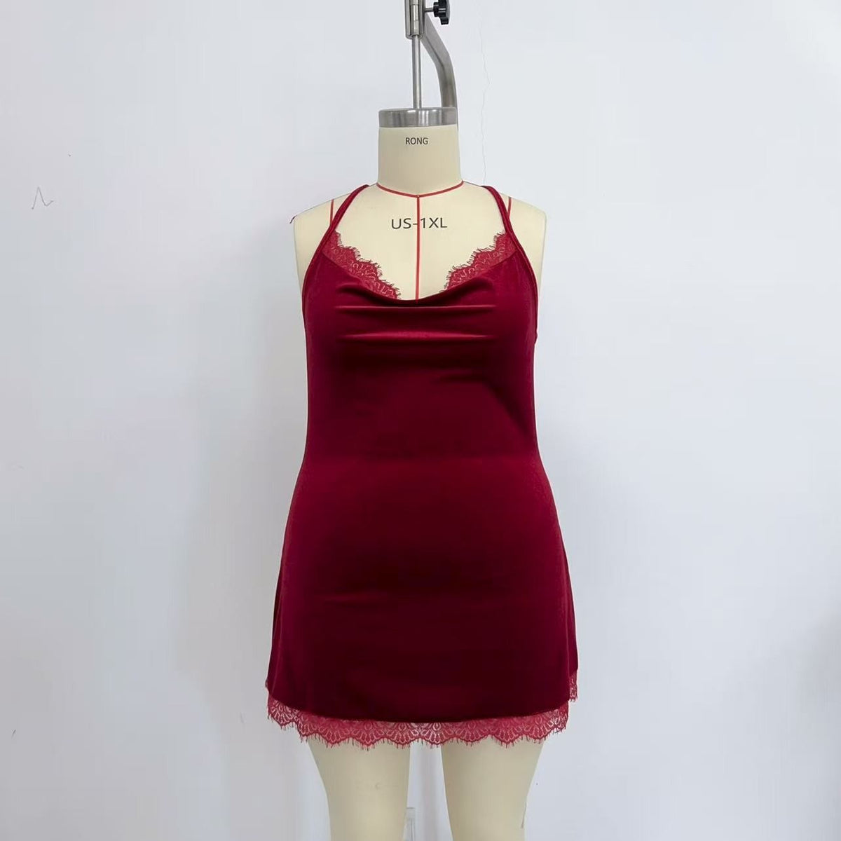 Velvet Satin Nightdress