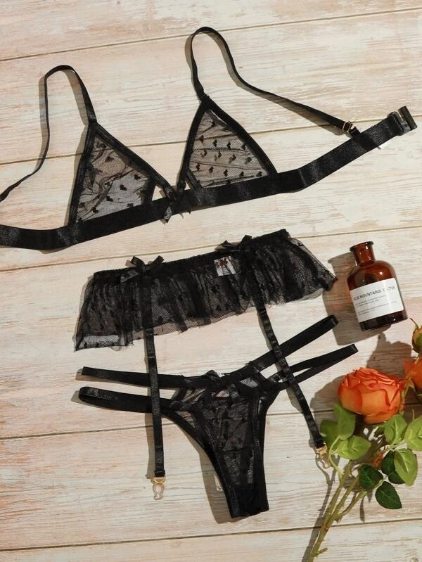 Garter Lingerie Set