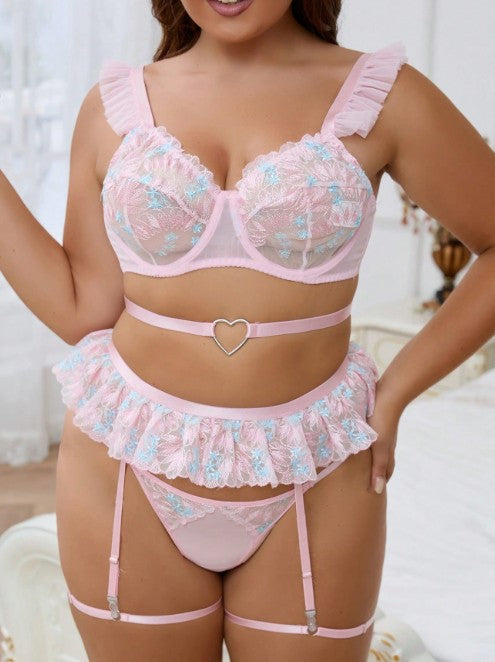Garter Lingerie Set