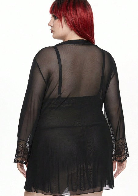 Sheer Robe Set